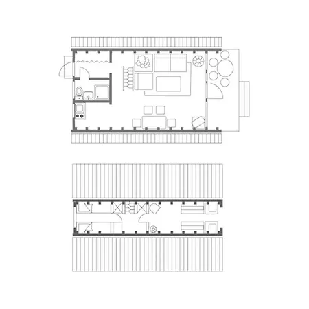 Ferienhaus Ferienwohnpark Nurdachhaus Typ 7 Nd 17 *